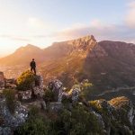 Cape Town view of Table Mountain