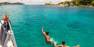 Seychelles swim