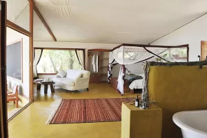 Potato Bush Camp safari-tent, Zambia