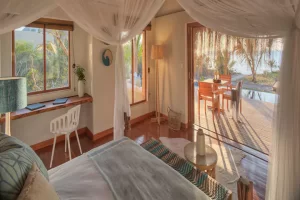 Azura Benguerra Island bedroom, Mozambique
