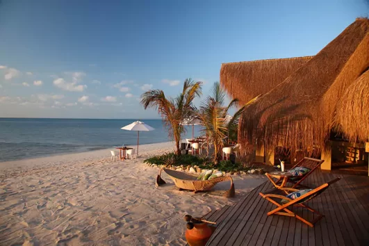 Azura Benguerra Island deck, Mozambique