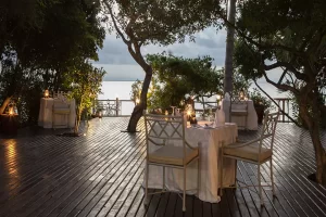 Bazaruto Island Dinning, Mozambique