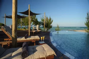 Coral lodge Pool Deck, Mozambique