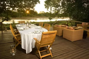 Kapamba Bushcamp dinning, Zambia