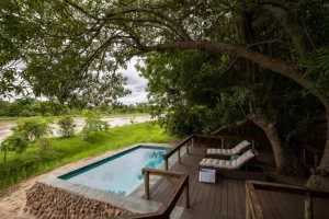 Kapamba Bushcamp pool, Zambia