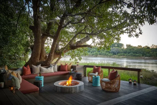 Kapamba Bushcamp view, Zambia