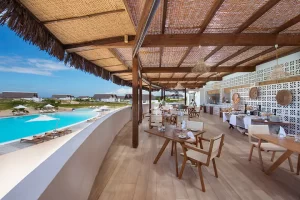 Mequfi Beach Resort Dinning, Mozambique