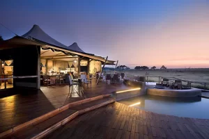 Somalisa Camp Deck, Zimbabwe