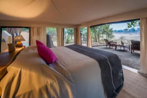 Tena Tena bedroom, Zambia